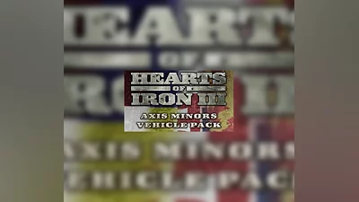 Hearts of Iron III - Axis Minors Vehicle Pack DLC Steam CD Key