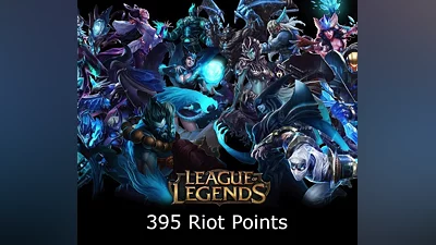 League of Legends 395 RP Prepaid Card NZ