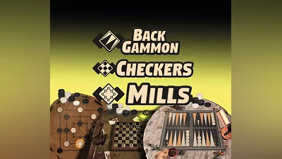 Backgammon + Checkers + Mills PC Steam CD Key