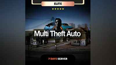 Multi Theft Auto 7 days Private Server - Elite Package