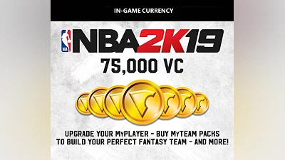 NBA 2K19 - 75,000 VC Pack DLC XBOX One CD Key