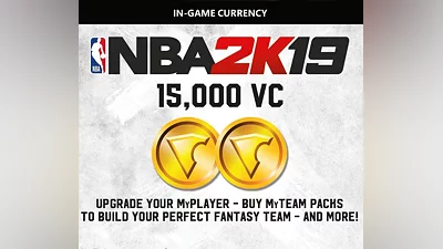 NBA 2K19 - 15,000 VC Pack DLC XBOX One CD Key