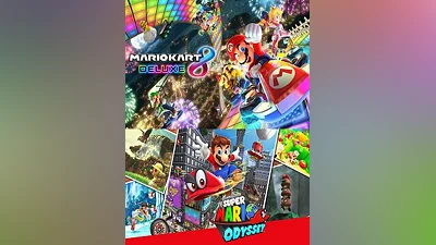 Mario Kart 8 Deluxe + Super Mario Odyssey Nintendo Switch Accounts Pick-up Site (Global)