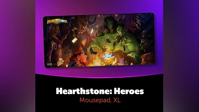 Hearthstone - Heroes Mousepad, XL EU Prismyx Voucher
