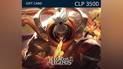 League of Legends 3500 CLP Prepaid RP Card CL