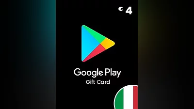 Google Play Gift Card 4 EUR Italy Google Play CD Key (Italy)