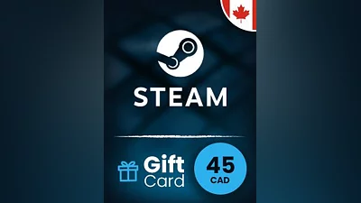 Steam Gift Card 45 CAD Canada Steam CD Key (Canada)