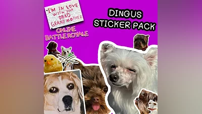 Dingus Sticker Pack - Emotes DLC - I'm in Love With Your Dead Grandmother: Online Battle Royale (PS4, PS5)