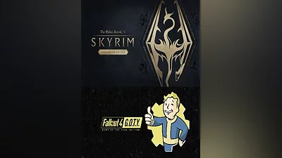 The Elder Scrolls V: Skyrim Anniversary Edition + Fallout 4 G.O.T.Y. Europe XBOX Live CD Key (XBOX Europe)