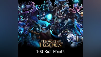 League of Legends 100 RP Prepaid Card US