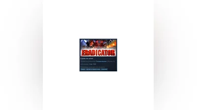 Eradicator   STEAM KEY REGION FREE GLOBAL