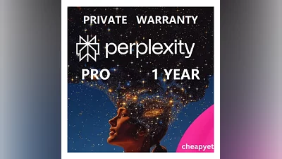 Perplexity Pro AI 1 Year Private No VPN No CC +auto