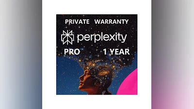 Perplexity AI Pro|1 Year Private|Activation No CC