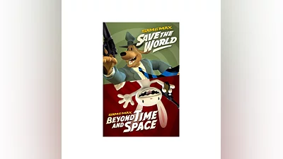 Sam &amp; Max Save the World +Beyond Time and Space Xbox ac