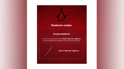 Assassin´s Creed Shadows Naginata: Slash of Sprecher