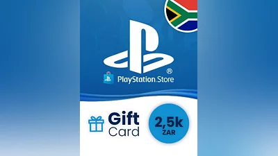 PlayStation Network Gift Card 2500 ZAR South Africa PSN CD Key (South Africa)