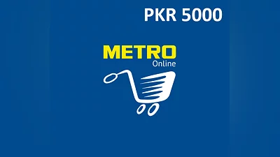 Metro Online PKR 5000 Gift Card PK