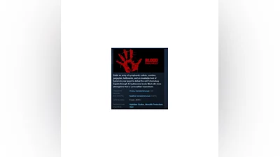 Blood: Fresh Supply   STEAM GIFT FOR RUSSIA
