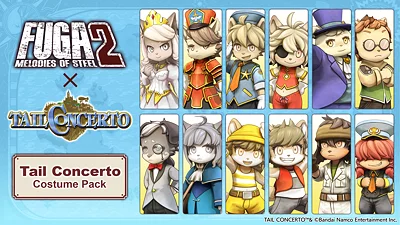 Fuga: Melodies of Steel 2 - Tail Concerto Costume Pack