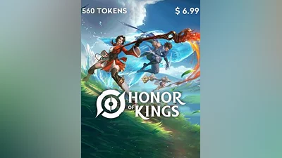 Honor of Kings Tokens 560 Honorofkings.com CD Key (Global)