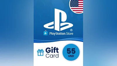 PlayStation Network Gift Card 55 USD United States PSN CD Key (United States)