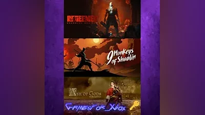 9 Monkeys of Shaolin + Ash of Gods + Redeemer Bundle XB