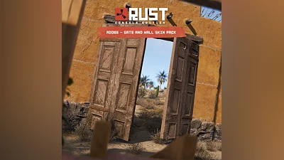 Rust - Adobe Gate and Wall Pack (PS5)