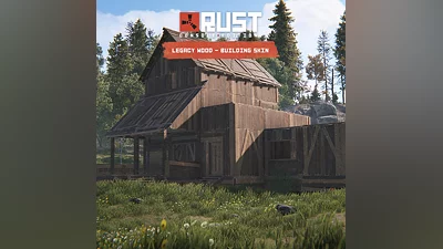 Rust - Legacy Wood Building Skin (PS5)