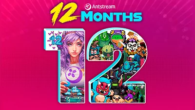 Antstream Arcade - 12 Month Subscription