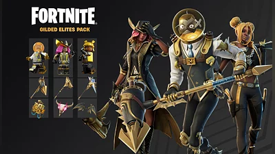 Fortnite - Gilded Elites Pack (Xbox One & Xbox Series X|S) Argentina