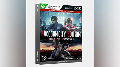 RACCOON CITY EDITION RE2 RE3 re resident evil 2 3 Xbox