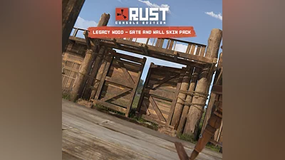 Rust - Legacy Wood Gate And Wall Pack (PS5)