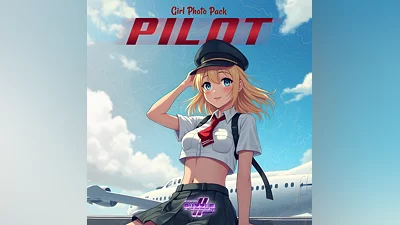 Kawaii Puzzle Quest 2 - Pilot Girl Photo Pack (PS4)