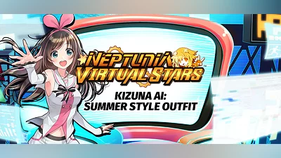 Neptunia Virtual Stars - Kizuna AI: Summer Style Outfit