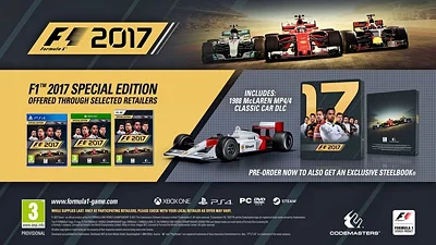 F1 2017 1988 McLAREN MP44 CLASSIC CAR (DLC) [Global] [Standard]