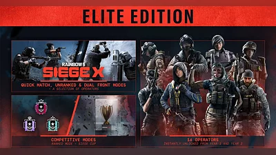 Tom Clancys Rainbow Six Siege X Elite Edition (PC) [Europe] [Standard]