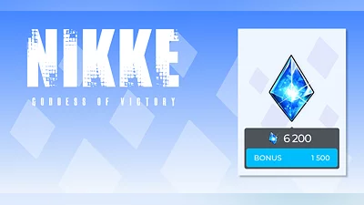 Goddess of Victory NIKKE 6200 plus 1500 Gems [Global] [Standard]