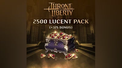 2,500 Lucent Pack (+375 Bonus) - Throne and Liberty
