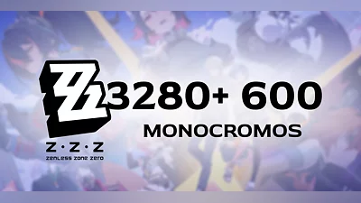 Zenless Zone Zero 3280 plus 600 Monochromes [Global] [Standard]