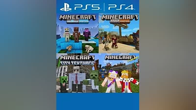 Minecraft - Starter Collection Upgrade Europe PS4/PS5 CD Key (Europe)