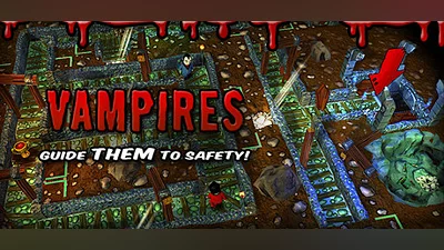 Vampires: Guide Them to Safety!