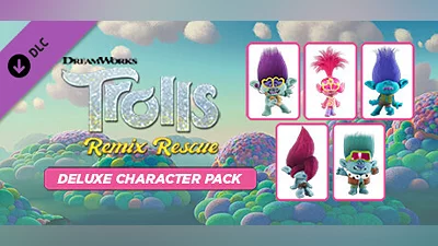 DreamWorks Trolls Remix Rescue Deluxe Character Pack