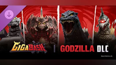GigaBash - Godzilla 4 Kaiju Pack