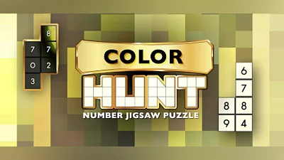 Color Hunt - Number Jigsaw Puzzle