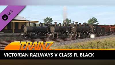 Trainz 2022 DLC - Victorian Railways V class FL Black