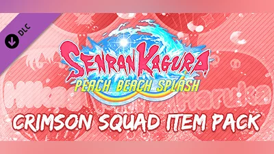 SENRAN KAGURA Peach Beach Splash - Crimson Squad Item Pack