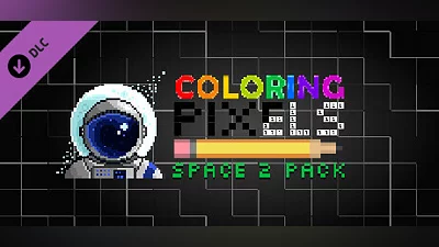 Coloring Pixels - Space 2 Pack