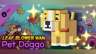 Leaf Blower Man - Pet Doggo