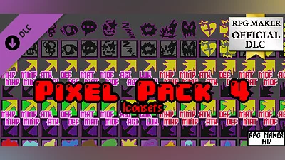 RPG Maker MV - Pixel Pack 4 Iconsets
