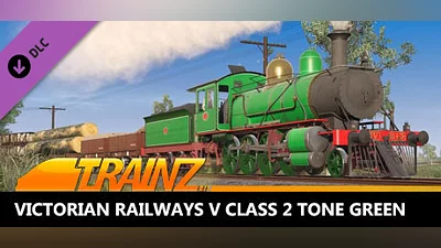 Trainz 2019 DLC - Victorian Railways V Class 2 Tone Green